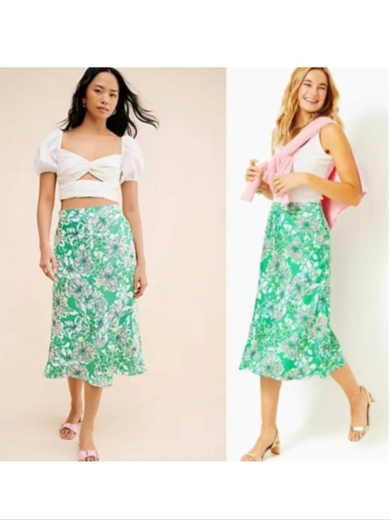 Lilly Pulitzer Dresses & Skirts - Lilly Pulitzer Rennox Midi Skirt Spearmint